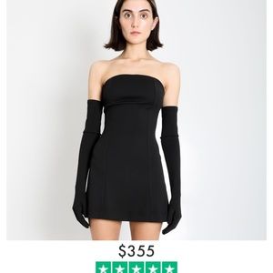 Cupid dress and gloves